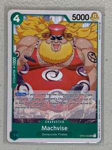 Machvise - OP04-033 UC - One Piece Card Game Kingdom of Intrigue OP-04