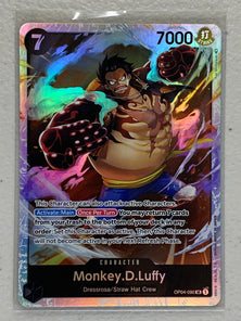 Monkey.D.Luffy - OP04-090 SR - One Piece Card Game Kingdom of Intrigue OP-04