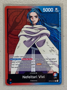 Nefeltari Vivi - OP04-001 L - One Piece Card Game Kingdom of Intrigue OP-04