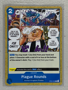 Plague Rounds - OP04-055 C - One Piece Card Game Kingdom of Intrigue OP-04