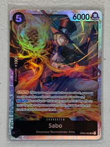 Sabo - OP04-083 SR - One Piece Card Game Kingdom of Intrigue OP-04