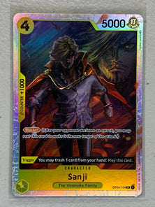 Sanji - OP04-104 SR - One Piece Card Game Kingdom of Intrigue OP-04