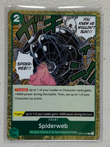 Spiderweb - OP04-035 R - One Piece Card Game Kingdom of Intrigue OP-04