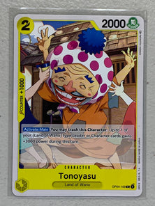 Tonoyasu - OP04-109 C - One Piece Card Game Kingdom of Intrigue OP-04
