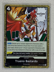 Trueno Bastardo - OP04-094 R - One Piece Card Game Kingdom of Intrigue OP-04