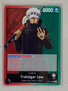 Trafalgar Law - OP01-002 L - One Piece Card Game Romance Dawn OP-01