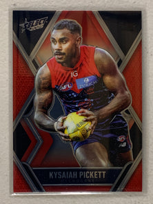 L118 Kysaiah Pickett - Melbourne - Luminous Base - 2025 AFL Footy Stars