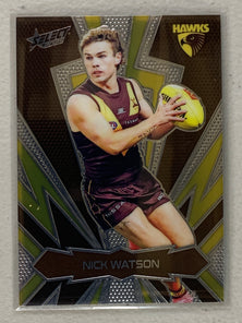 LT118 Nick Watson - Hawthorn - Luminous Thunderbolt - 2025 AFL Footy Stars