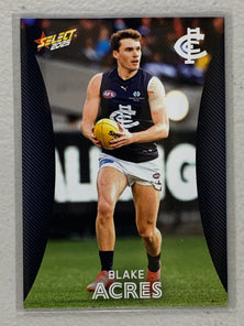 #023 Blake Acres - Carlton - AFL Commons - 2025 AFL Footy Stars