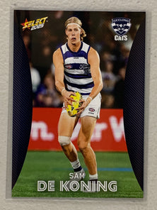 #070 Sam De Koning - Geelong - AFL Commons - 2025 AFL Footy Stars