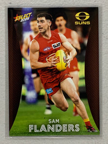 #092 Sam Flanders  - Gold Coast Suns - AFL Commons - 2025 AFL Footy Stars