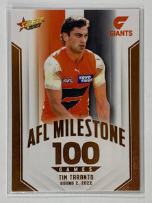 #MG038 Tim Taranto - GWS Giants - AFL Milestones Games - 2023 AFL Footy Stars