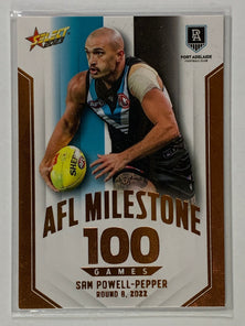 #MG059 Sam Powell-Pepper - Port Adelaide Power - AFL Milestones Games - 2023 AFL Footy Stars