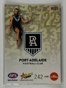 #N153 Charlie Dixon Numbered 242/255 - Port Adelaide Power - Numbers - 2023 AFL Footy Stars