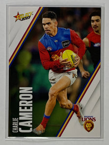 #015 Charlie Cameron - Brisbane Lions - AFL Base - 2023 AFL Footy Stars