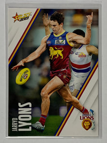 #017 Jarryd Lyons - Brisbane Lions - AFL Base - 2023 AFL Footy Stars