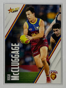 #018 Hugh McCluggage - Brisbane Lions - AFL Base - 2023 AFL Footy Stars