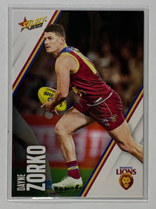 #021 Dayne Zorko - Brisbane Lions - AFL Base - 2023 AFL Footy Stars