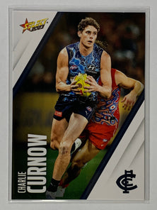 #024 Charlie Curnow - Carlton Blues - AFL Base - 2023 AFL Footy Stars