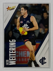 #031 Jacob Weitering - Carlton Blues - AFL Base - 2023 AFL Footy Stars