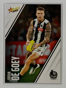 #036 Jordan De Goey - Collingwood Magpies - AFL Base - 2023 AFL Footy Stars