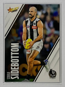 #041 Steele Sidebottom - Collingwood Magpies - AFL Base - 2023 AFL Footy Stars