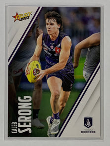 #059 Caleb Serong - Fremantle Dockers - AFL Base - 2023 AFL Footy Stars