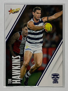 #068 Tom Hawkins - Geelong Cats - AFL Base - 2023 AFL Footy Stars