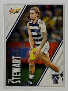 #070 Tom Stewart - Geelong Cats - AFL Base - 2023 AFL Footy Stars