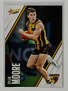 #096 Dylan Moore - Hawthorn Hawks - AFL Base - 2023 AFL Footy Stars