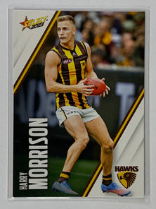 #097 Harry Morrison - Hawthorn Hawks - AFL Base - 2023 AFL Footy Stars