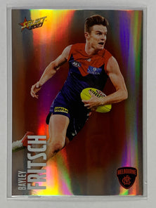 #103 Bayley Fritsch - Melbourne Demons - AFL Base Parallel Colour Spots - 2023 AFL Footy Stars