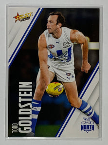 #114 Todd Goldstein - North Melbourne Kangaroos - AFL Base - 2023 AFL Footy Stars