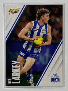 #115 Nick Larkey - North Melbourne Kangaroos - AFL Base - 2023 AFL Footy Stars