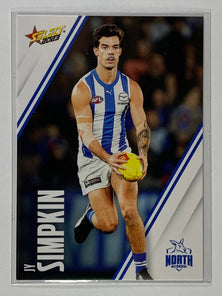 #119 Jy Simpkin - North Melbourne Kangaroos - AFL Base - 2023 AFL Footy Stars