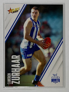 #121 Cameron Zurhaar - North Melbourne Kangaroos - AFL Base - 2023 AFL Footy Stars