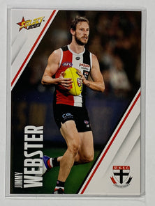 #151 Jimmy Webster - St Kilda Saints - AFL Base - 2023 AFL Footy Stars