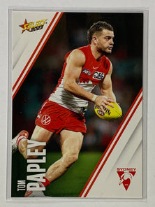 #158 Tom Papley - Sydney Swans - AFL Base - 2023 AFL Footy Stars