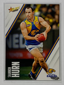 #165 Shannon Hurn - West Coast Eagles - AFL Base - 2023 AFL Footy Stars