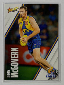 #167 Jeremy McGovern - West Coast Eagles - AFL Base - 2023 AFL Footy Stars