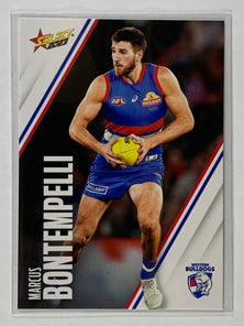 #172 Marcus Bontempelli - Western Bulldogs - AFL Base - 2023 AFL Footy Stars