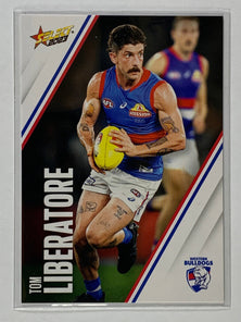 #176 Tom Liberatore - Western Bulldogs - AFL Base - 2023 AFL Footy Stars