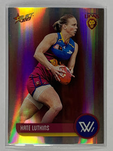 #186 Kate Lutkins - Brisbane Lions - AFLW Base Parallel Colour Spots - 2023 AFL Footy Stars