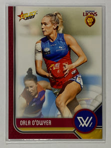 #187 Orla O'Dwyer - Brisbane Lions - AFLW Base - 2023 AFL Footy Stars