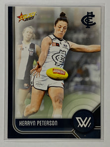 #189 Kerryn Peterson - Carlton Blues - AFLW Base - 2023 AFL Footy Stars