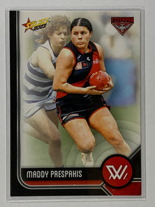 #195 Maddy Prespakis - Essendon Bombers - AFLW Base - 2023 AFL Footy Stars