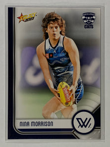 #201 Nina Morrison - Geelong Cats - AFLW Base - 2023 AFL Footy Stars