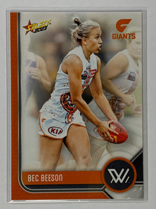 #203 Bec Beeson - GWS Giants - AFLW Base - 2023 AFL Footy Stars