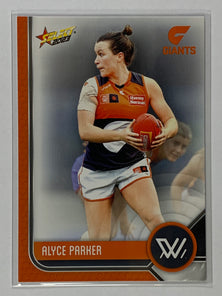 #205 Alyce Parker - GWS Giants - AFLW Base - 2023 AFL Footy Stars