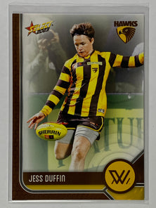 #210 Jess Duffin - Hawthorn Hawks - AFLW Base - 2023 AFL Footy Stars